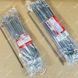 Ensemble de rayons de roue avant et arrière 18' 21' CP pour Yamaha Enduro DT DT125 DT175