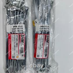 Ensemble de rayons de roue avant et arrière 18' 21' CP pour Yamaha Enduro DT DT125 DT175