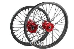 Ensemble de roues CNC Honda CRF250R 2014-2024 CRF450R 2013-2024 21 avant 19 arrière