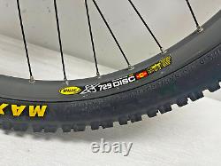 Ensemble de roues Mavic XE 729 Disc 9 vitesses 36 rayons axe traversant 26 pouces avec moyeux Specialized/Ringle
