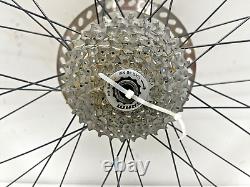 Ensemble de roues Mavic XE 729 Disc 9 vitesses 36 rayons axe traversant 26 pouces avec moyeux Specialized/Ringle