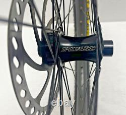 Ensemble de roues Mavic XE 729 Disc 9 vitesses 36 rayons axe traversant 26 pouces avec moyeux Specialized/Ringle