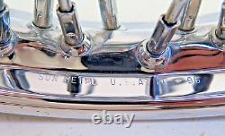 Ensemble de roues à 80 rayons LANDMARK 17x5 R 19x2.5 F Harley Davidson Wide Glide Chopper