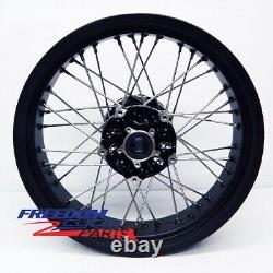 Ensemble de roues à rayons avant de 19 po et arrière de 18 po en aluminium indien complet 2883509