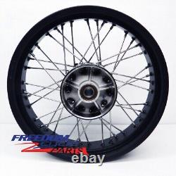 Ensemble de roues à rayons avant de 19 po et arrière de 18 po en aluminium indien complet 2883509