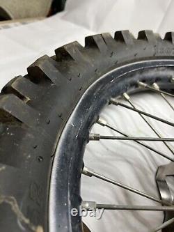 Ensemble de roues avant et arrière KX250F KX 250F 2010-2018 Hub Rim Center Spokes Tire 19/21