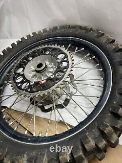 Ensemble de roues avant et arrière KX250F KX 250F 2010-2018 Hub Rim Center Spokes Tire 19/21