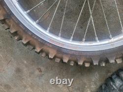 Ensemble de roues avant et arrière OEM YZ250F YZ 250F 2005 02-13 moyeu jante rayon pneu centre