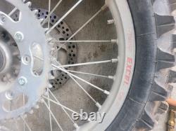 Ensemble de roues avant et arrière OEM YZ250F YZ 250F 2005 02-13 moyeu jante rayon pneu centre