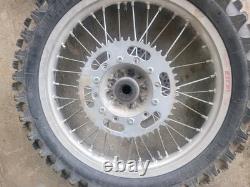 Ensemble de roues avant et arrière OEM YZ250F YZ 250F 2005 02-13 moyeu jante rayon pneu centre
