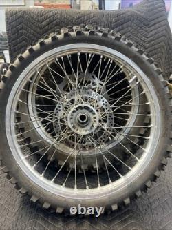 Ensemble de roues avant et arrière OEM YZ250F YZ 250F 2009 09-13 moyeu jante rayons pneu centre