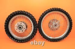 Ensemble de roues avant et arrière RM85 RM85L grand format 16/19 moyeu jante rayons centre 2002-2023