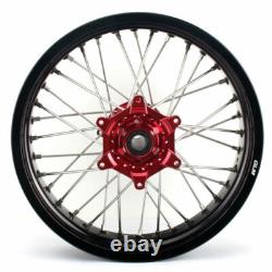 Ensemble de roues avant et arrière Supermoto 17 pour Honda CRF250R CRF450R 04-12 CR125R CR250R