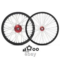 Ensemble de roues avant et arrière à rayons 19x1.4/16x1.85 pour Beta Explorer pour Apollo RFN