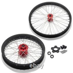 Ensemble de roues avant et arrière à rayons 19x1.4/16x1.85 pour Beta Explorer pour Apollo RFN