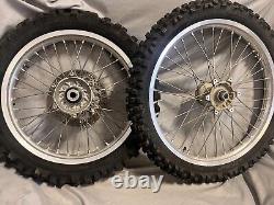 Ensemble de roues avant et arrière pour YZ250 YZ125 yz450f Hub Rim Spokes Center - 02-08 2004