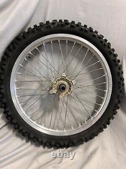 Ensemble de roues avant et arrière pour YZ250 YZ125 yz450f Hub Rim Spokes Center - 02-08 2004