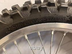 Ensemble de roues avant et arrière pour YZ250 YZ125 yz450f Hub Rim Spokes Center - 02-08 2004