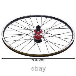 Ensemble de roues de VTT de 29 pouces avant + arrière avec rayons plats pour réduire la résistance au vent