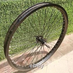 Ensemble de roues de bicyclette lourdes de 26 pouces, jeu de roues 12G à 48 rayons, jantes de vélo avant et arrière