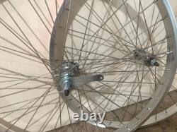 Ensemble de roues de vélo 29 pouces haute finition, rayons de 12G, double paroi, coaster, cruiser, BMX