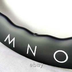 Ensemble de roues de vélo de contre-la-montre tout carbone 700C largeur 28mm, compatible tubeless et tubulaire, frein à disque/jante.