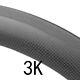 Ensemble De Roues En Carbone Pour Vélo De Route 700c 2835mm 6 Rayons Frein à Disque Centre Lock / 6 Boulons
