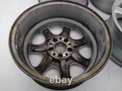 Ensemble de roues jantes Mercedes SLK230 décalées 7 rayons avant 16x7 arrière 16x8 97-04