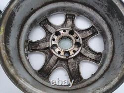 Ensemble de roues jantes Mercedes SLK230 décalées 7 rayons avant 16x7 arrière 16x8 97-04