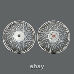 Front&rear Wheel Rim+hub+spoke Pour Honda C200 Ca200 Ct200 Ct90 Ss50 C90 Cm90