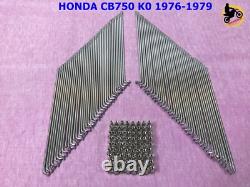 HONDA CB750 K0 1976-1979 Jeu de rayons chromés avant et arrière 80 pièces. Nan3814
