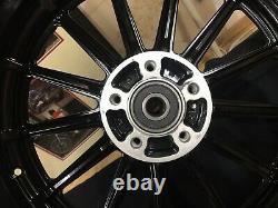 Harley 13 Spoke Front & Rear Wheel 20000 & Up Sealed Bearing Powder Coated
