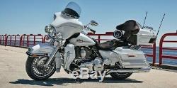 Harley Chrome Fusée 28 Rayon Avant Et Arriere Roue Jantes Withrotors 09-18