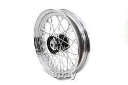 Harley Davidson Knucklehead Panhead Roue à rayons avant ou arrière de 16 x 3.00