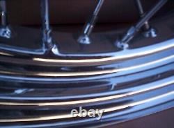 Harley-Davidson OEM 07-17 Softail Roues avant et arrière 16x3 à rayons 40 échangeables