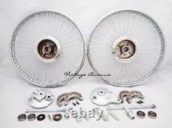 Honda C110 Ca110 C111 C115 Kit de moyeu de frein de jante de roue avant-arrière F6c+r4c
