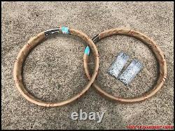 Honda Dream 250 305 C77 CA77 C72 CA72 Jante de roue AVANT & ARRIÈRE 2PCS & RAYON 72PCS