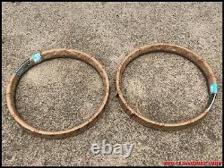Honda Dream 250 305 C77 CA77 C72 CA72 Jante de roue AVANT & ARRIÈRE 2PCS & RAYON 72PCS