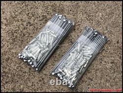Honda Dream 250 305 C77 CA77 C72 CA72 Jante de roue AVANT & ARRIÈRE 2PCS & RAYON 72PCS