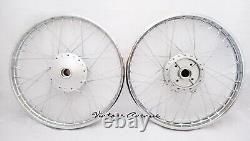 Honda Passport C70 1980-1983 Kit de rayons de moyeu de frein de jante de roue avant-arrière F6S+R4.1S