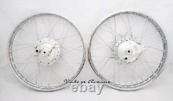 Honda Passport C70 1980-1983 Kit de rayons de moyeu de frein de jante de roue avant-arrière F6S+R4.1S