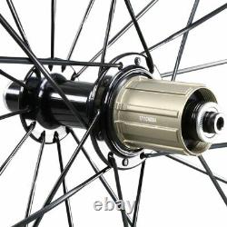 Ican 38mm Carbon Clincher Route Wheelset Cn494 Spoke 11 Vitesses Shimano Aux Etats-unis