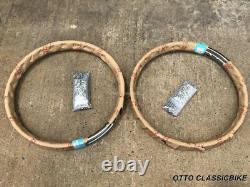 JANTES AVANT & ARRIÈRE 2PCS & RAYON 72PCS Honda C110 CA110 C115 C114 S65