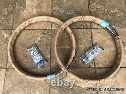 JANTE DE ROUE AVANT ET ARRIÈRE 2PCS & RAYON 72PCS Honda Dream 250 305 C77 CA77 C72 CA72