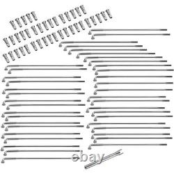 Jante Excel Chrome à rayons Drag Specialties 6.5 DS-380105