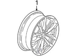 Jante OE 19x7-1/2 Avant ou Arrière 10 Rayons BMW X3 2020