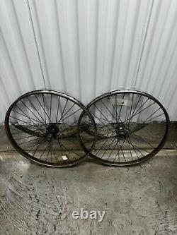 Jante / Roue arrière et avant de BMX à 36 rayons, modèle vintage robuste de 1980