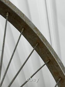Jante / Roue arrière et avant de BMX à 36 rayons, modèle vintage robuste de 1980