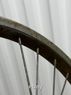 Jante / Roue arrière et avant de BMX à 36 rayons, modèle vintage robuste de 1980