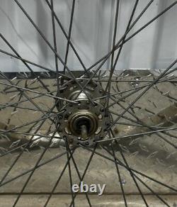 Jante / Roue arrière et avant de BMX à 36 rayons, modèle vintage robuste de 1980